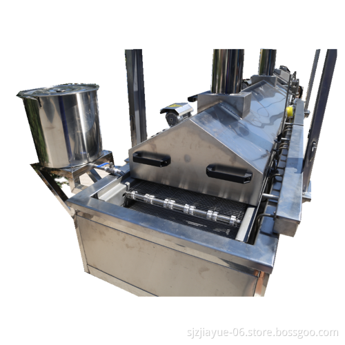 Burger Patties Frying Machine - Continuous Fryer For Burger Patties